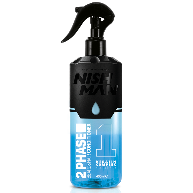 Nishman Dual Phase Beard & Hair Conditioner with Karatin