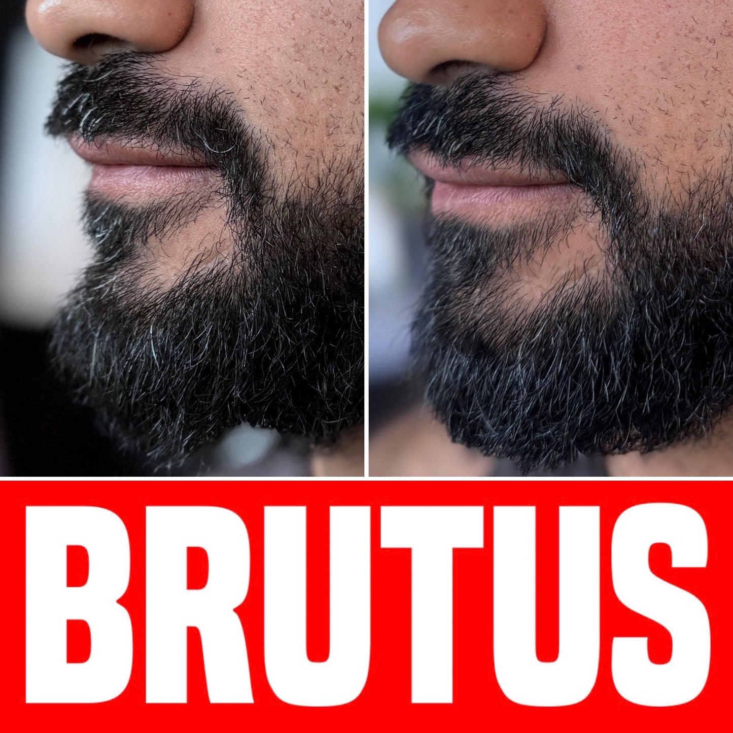 Dark Brown Hair + Beard Color Kit - 4 Pack