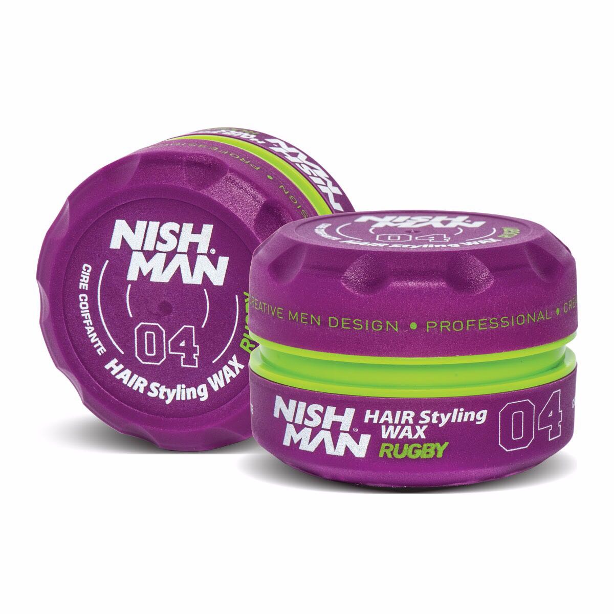 Nishman Hair Stying Rugby Purple Wax 04