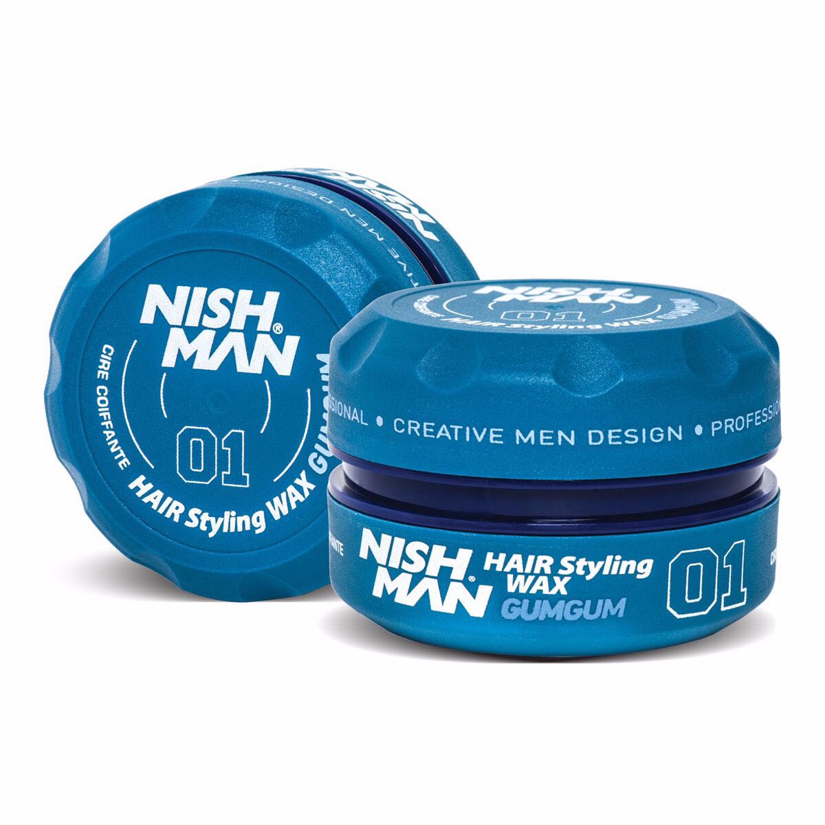 NISHMAN Hair Wax 01 Gum Gum 150ml