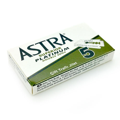 Astra Platinum Double Edge Razor Blades