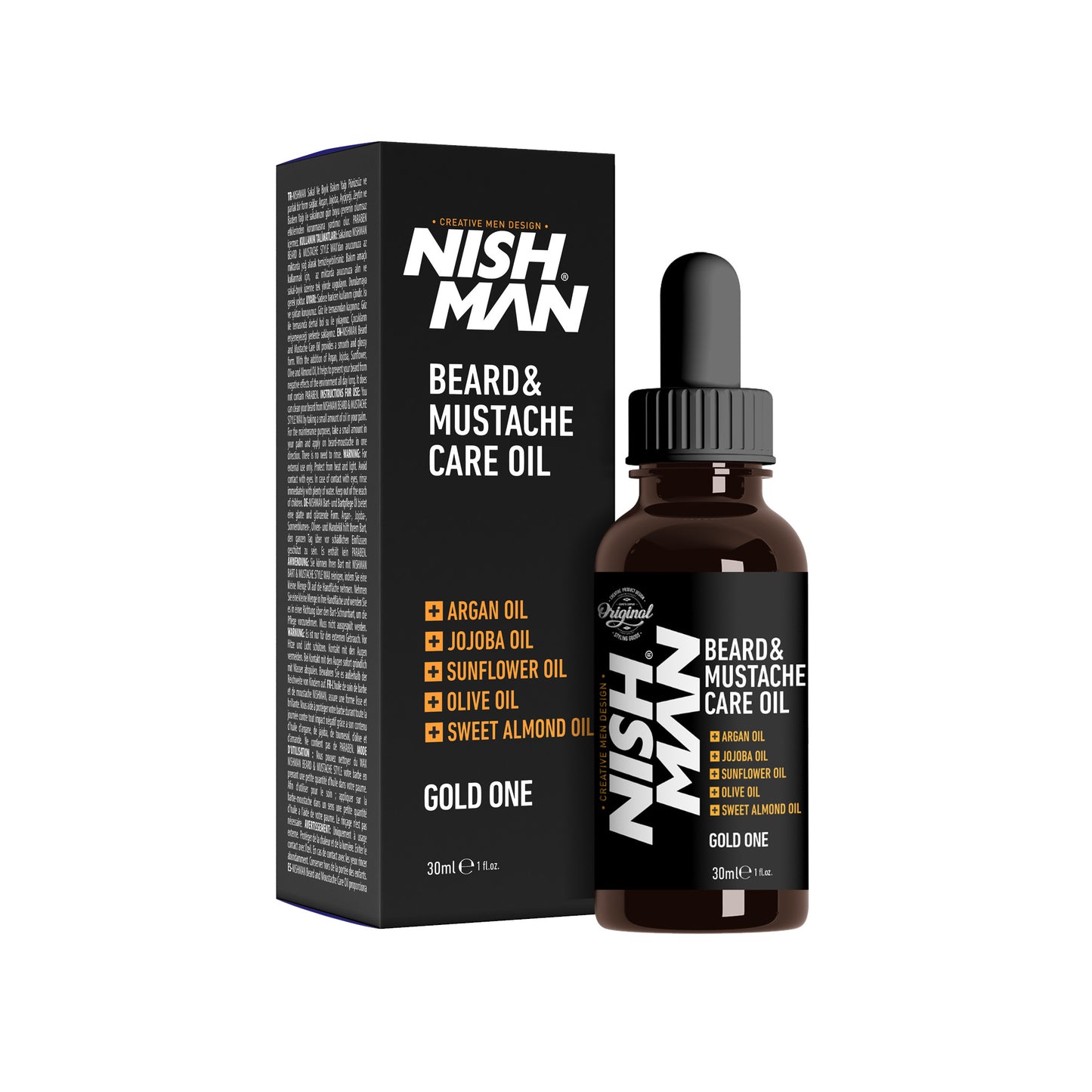 Nishman Beard & Mustache Care Oil 1 .oz