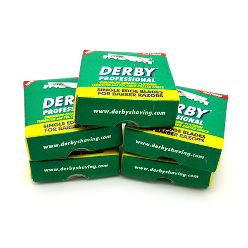 Derby Professional Single Edge Razor Blades, 100 Count