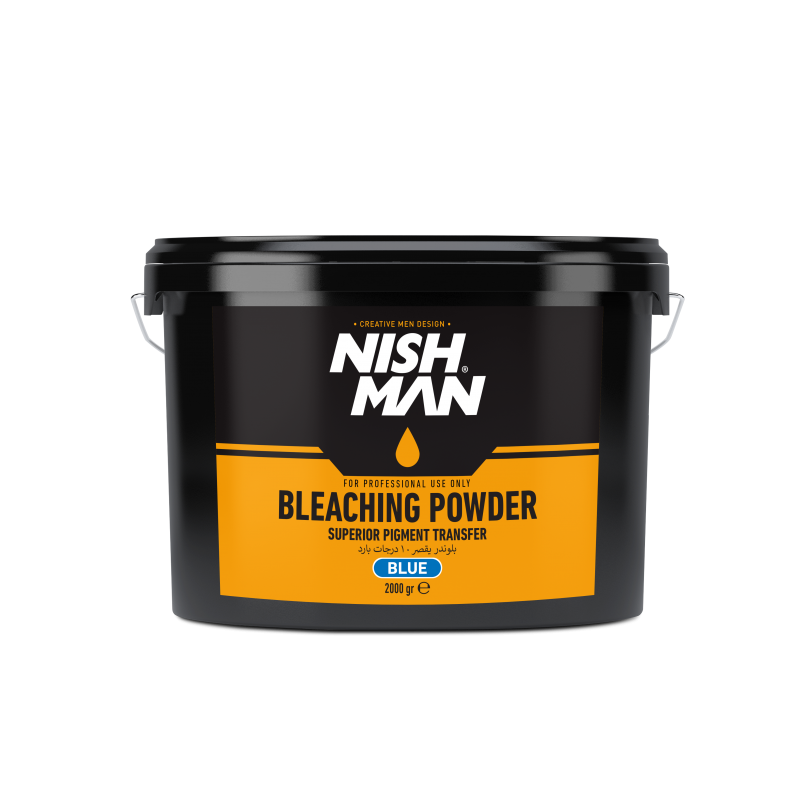 NISHMAN POWDER HAIR LIGHTENER BLUE 2 KG