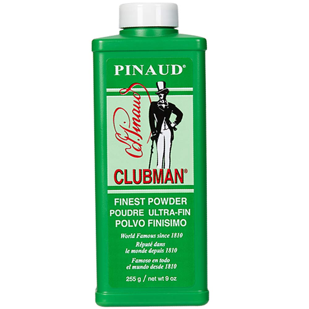 Pinaud Clubman Barber Finest Talc 9oz