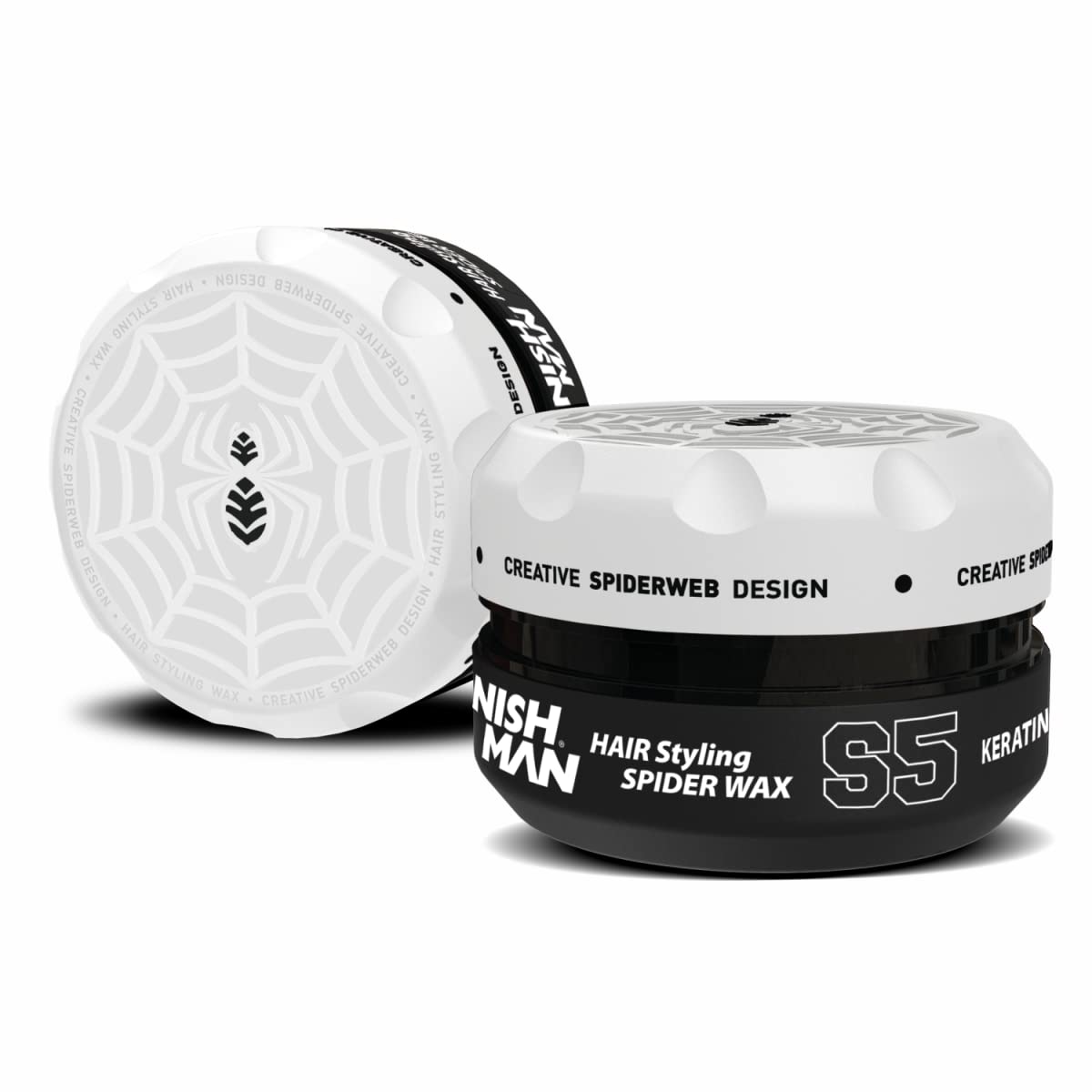 NISHMAN Spider Web Effect Hair Wax S5 Keratin 150ml