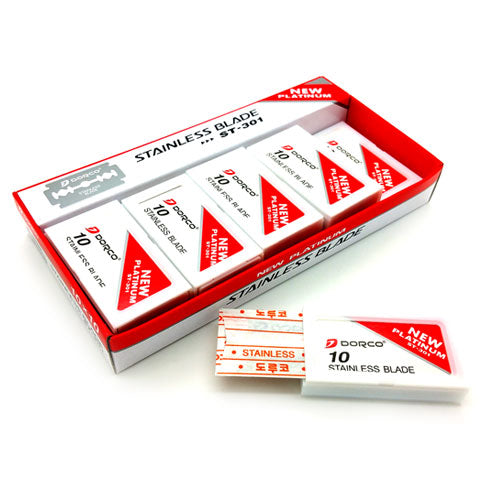 Dorco Platinum ST301 Double Edge Razor Blades