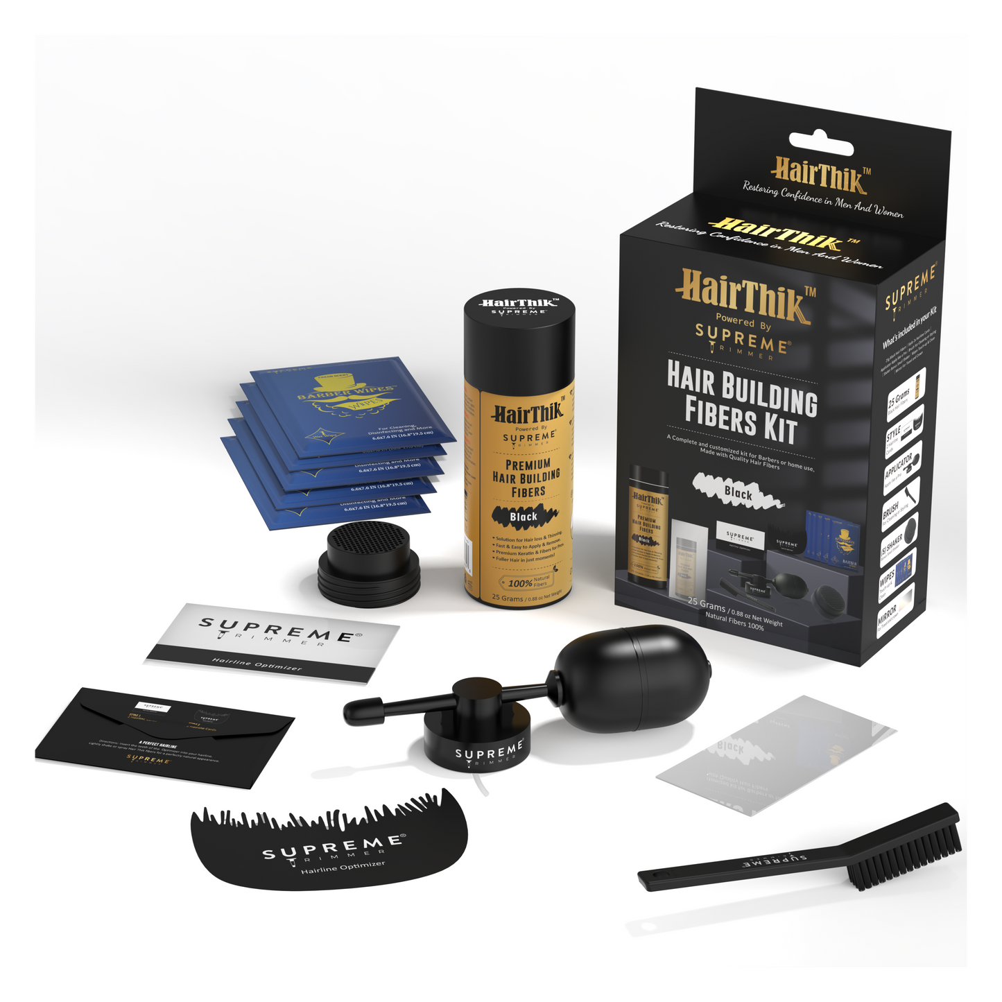 Hair Fibers 11-in-1 Master Finishing Kit