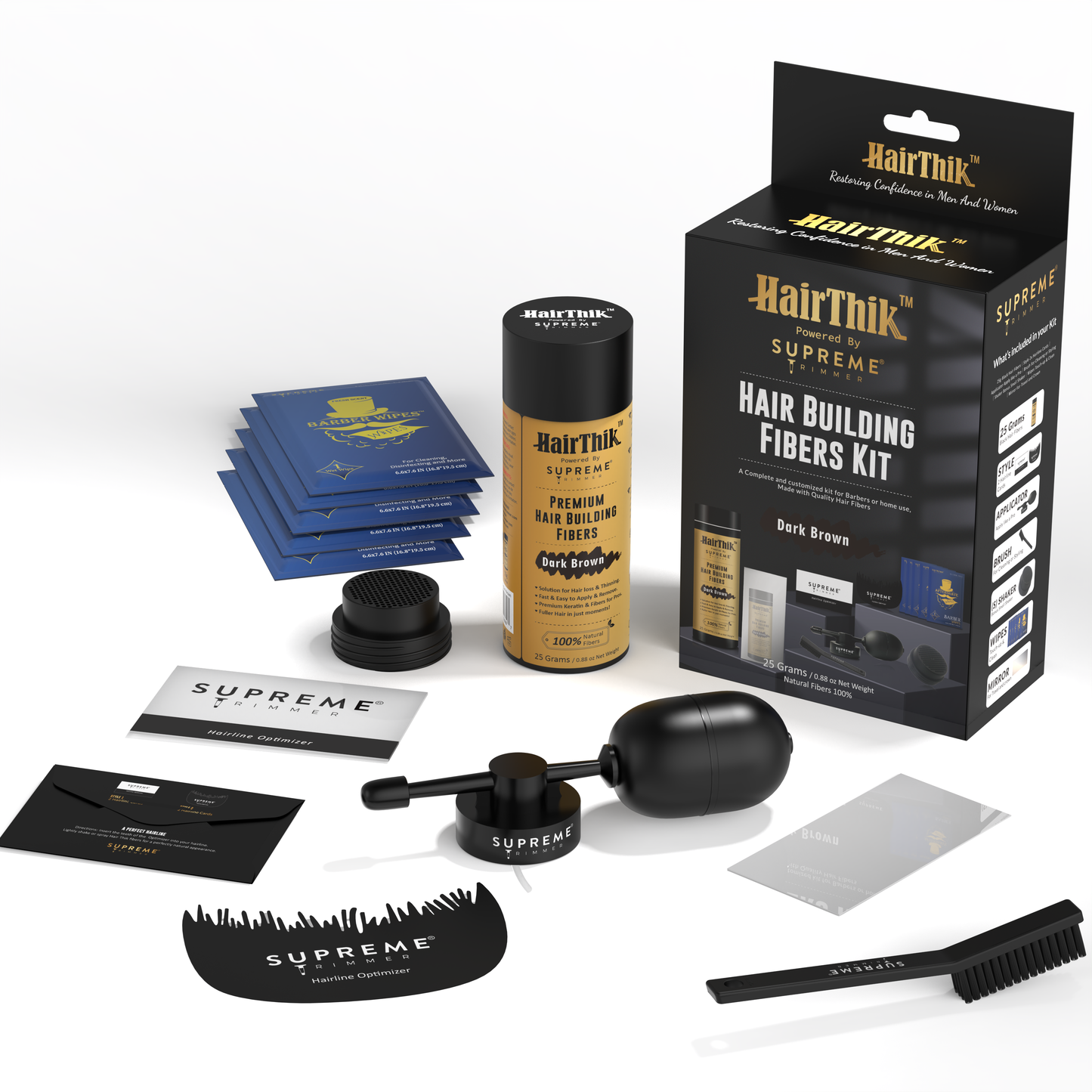 Hair Fibers 11-in-1 Master Finishing Kit