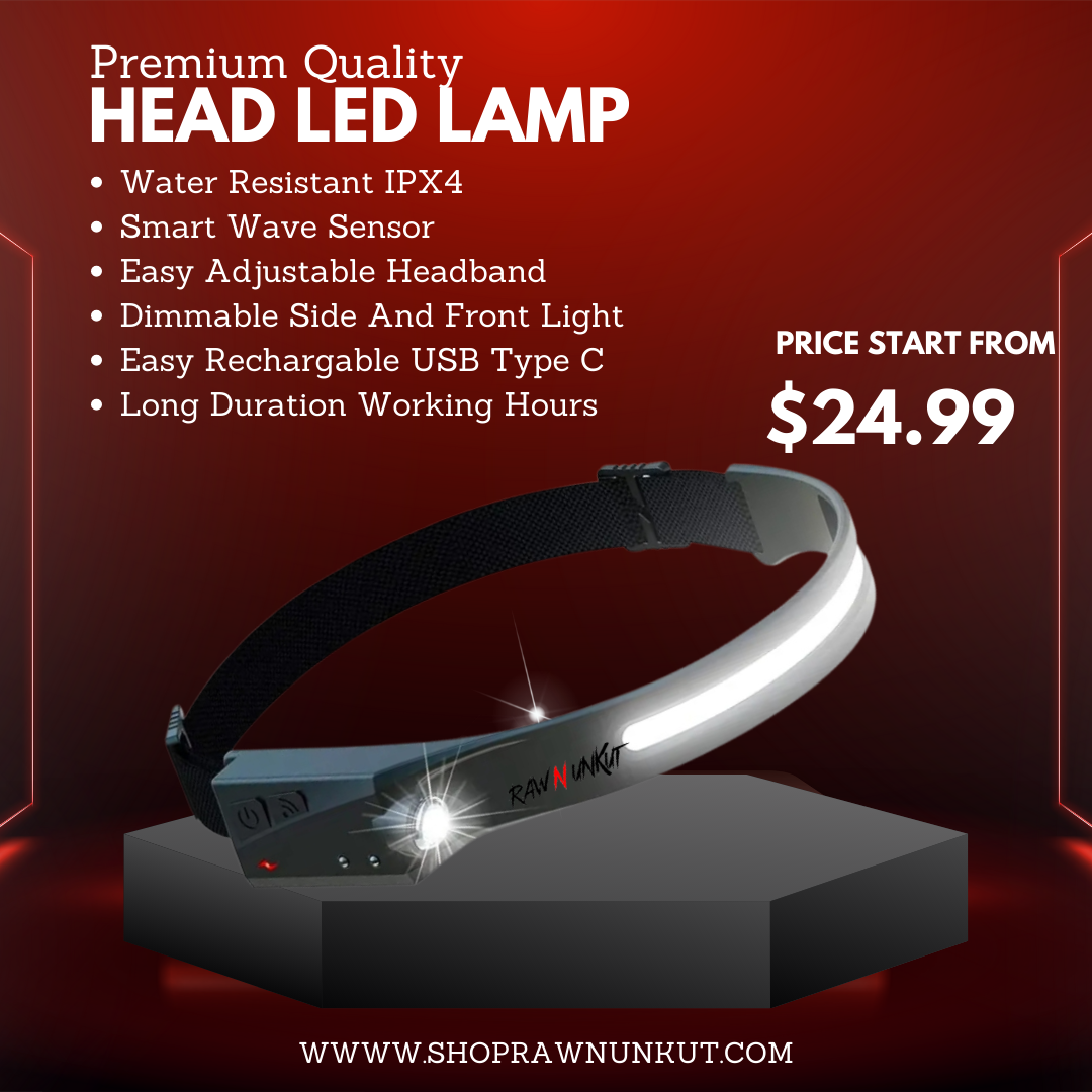 Barber LED Head Lamp for Precision Haircuts