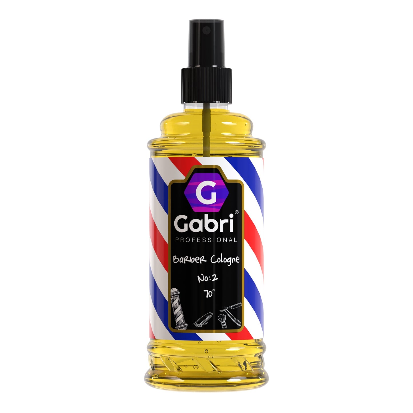 Gabri Professional - After Shave Cologne No.1,2,3,4,5,6 400ml
