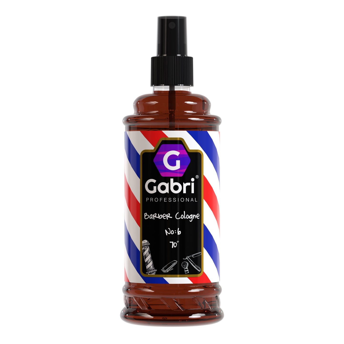 Gabri Professional - After Shave Cologne No.1,2,3,4,5,6 400ml