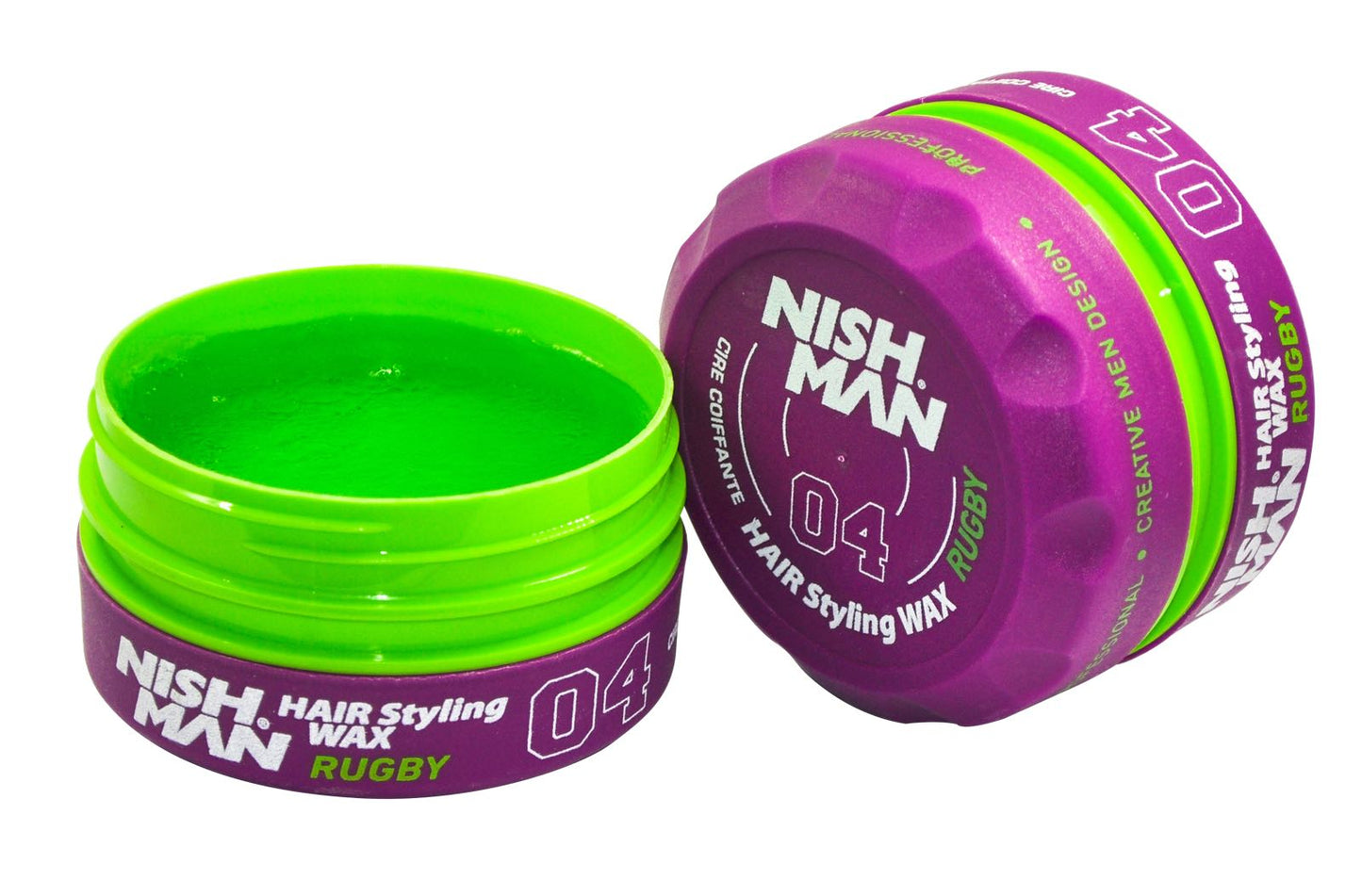 Nishman Hair Stying Rugby Purple Wax 04