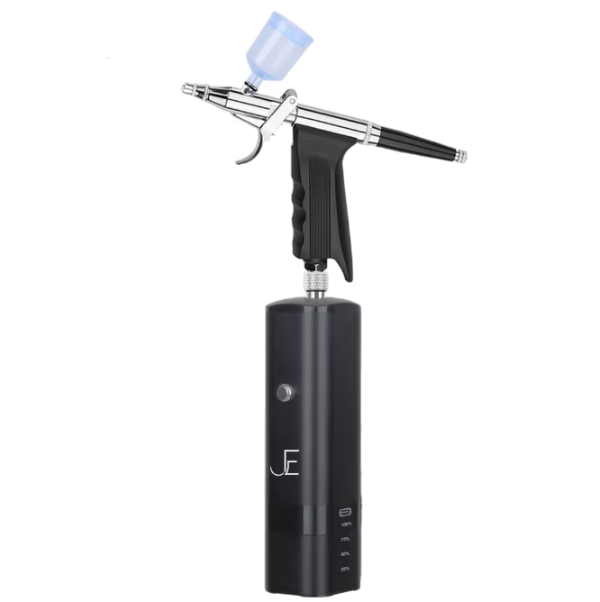 J.E-LINE Airbrush Barber Kit – Professional No-Clog Precision Combo