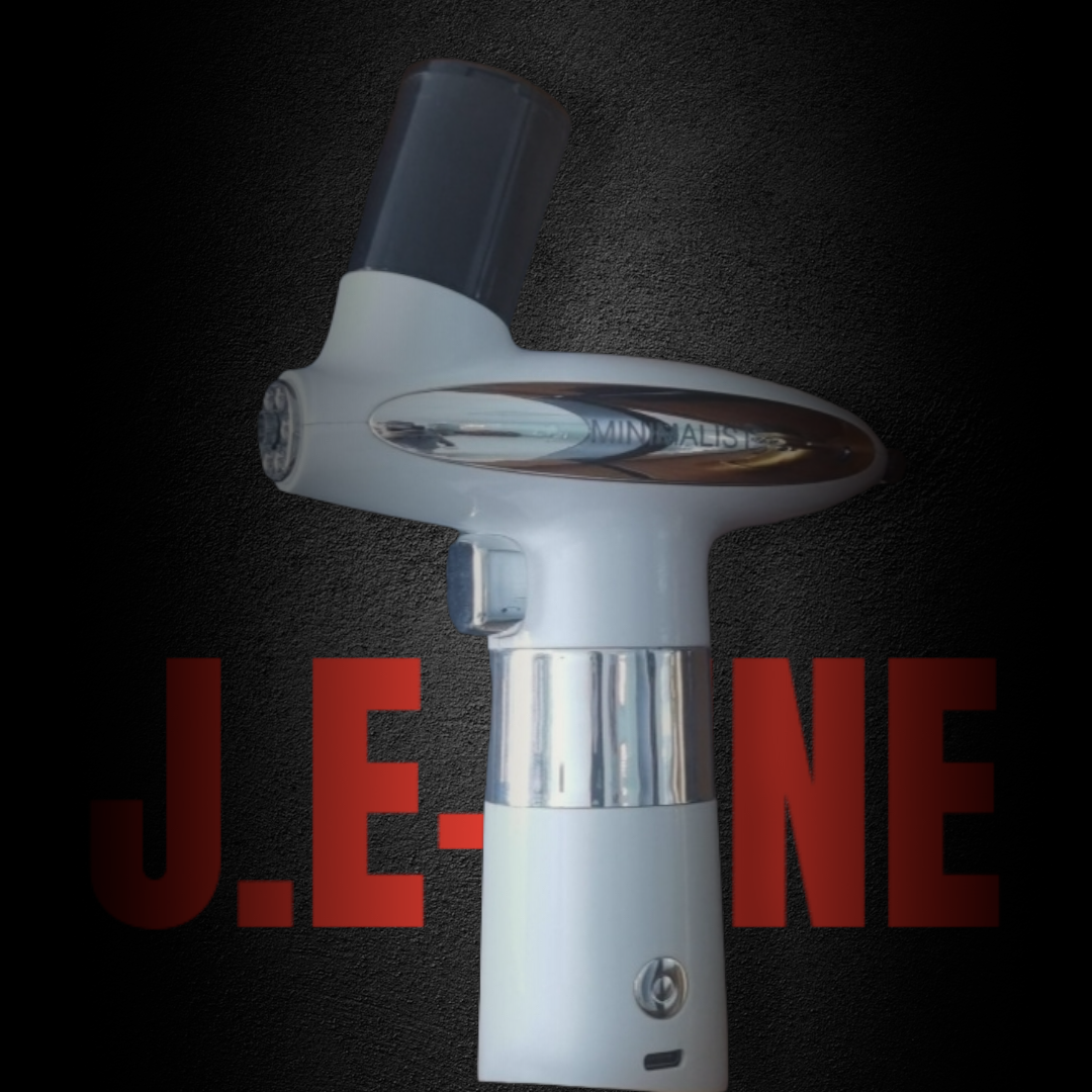 Pearl White Airbrush Gun – Professional Barber Precision Airbrush