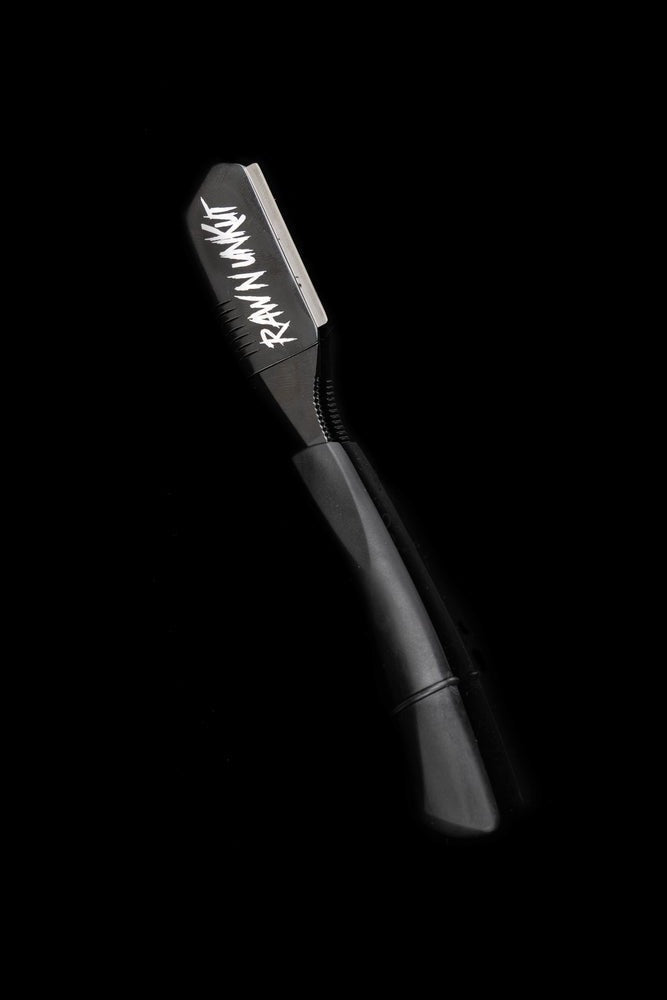 Raw N Unkut Razor Holder with 100-Blade Combo Pack