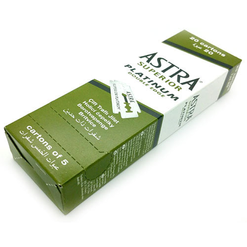 Astra Platinum Double Edge Razor Blades