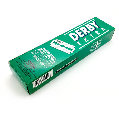 Derby Extra Platinum Barber Double Edge Razor Blades
