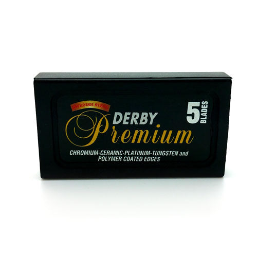 Derby Extra Premium Platinum Swedish Steel Barber Double Edge Razor Blades
