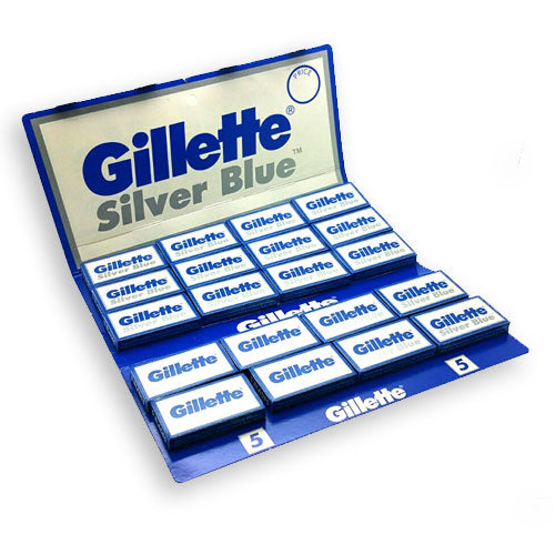 Gillette Silver Blue Double Edge Razor Blades