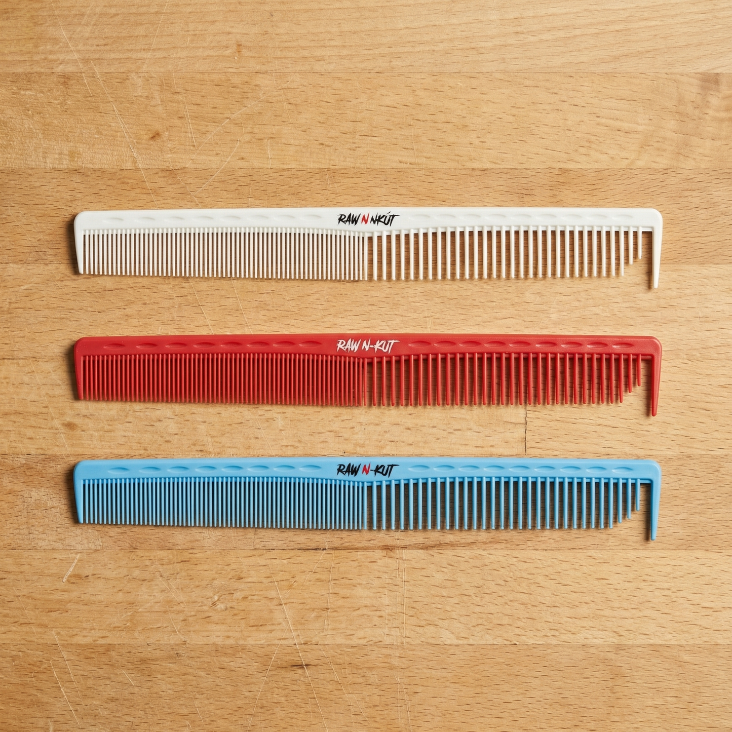 Raw N Unkut Parting Comb for Precision Styling and Ultimate Control