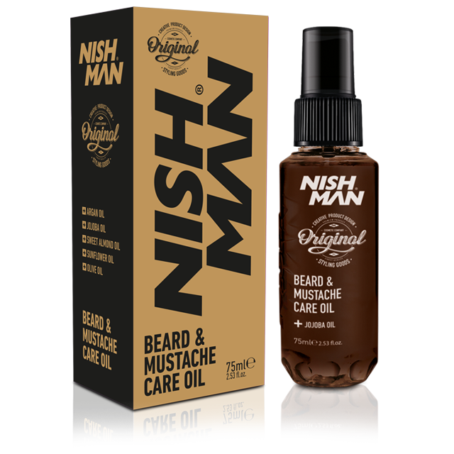 Nishman Beard & Mustache Care Oil 2.5oz