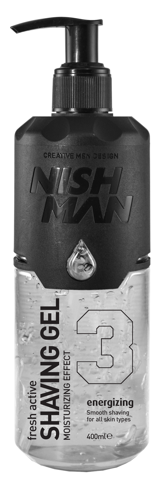 Nishman Fresh Active Shaving Gel #3 and #4- 400ml & 1000ml