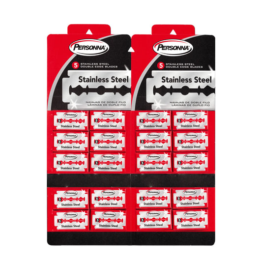 Red Pack Personna Double Edge Razor Blades