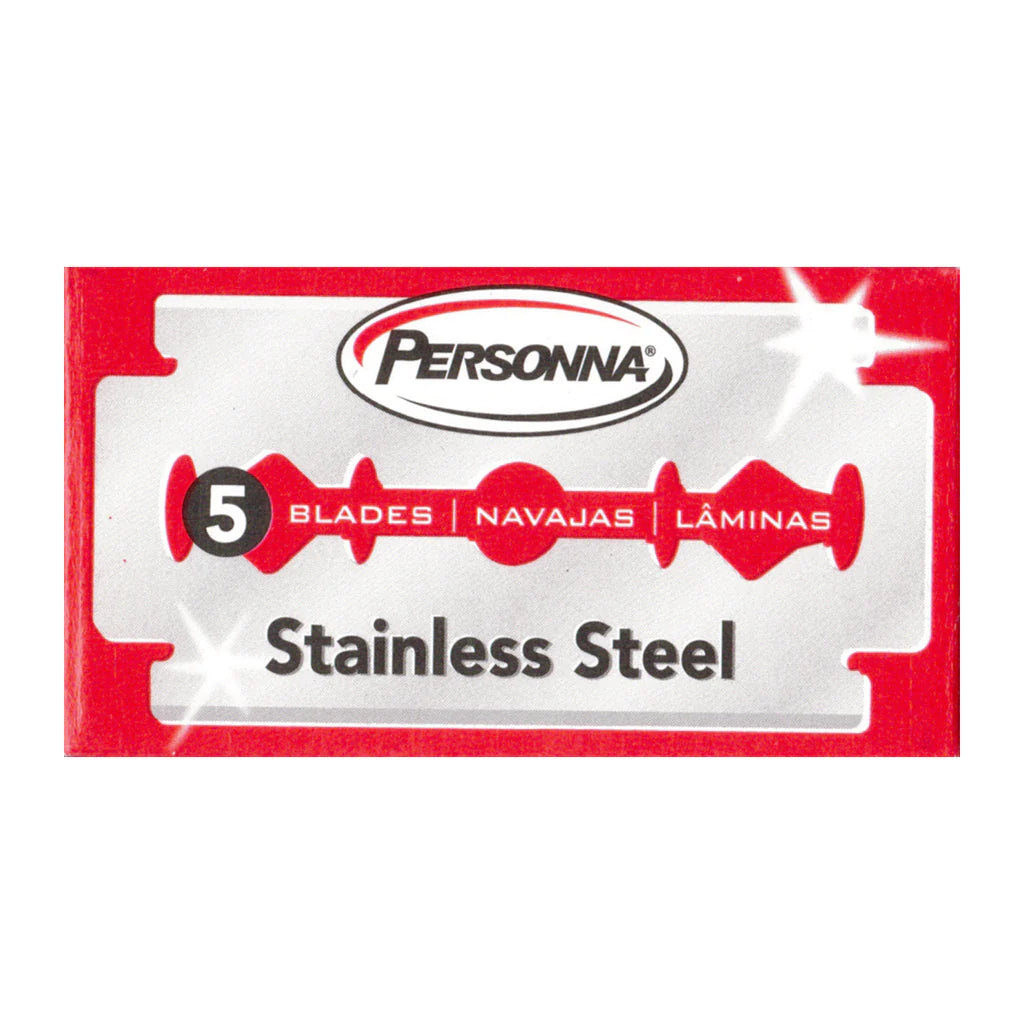 Red Pack Personna Double Edge Razor Blades