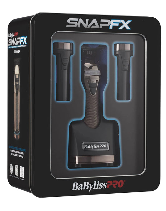 BaByliss PRO SnapFX Cordless Trimmer w/ Snap In/Out Dual Lithium Battery System + Base (FX797)