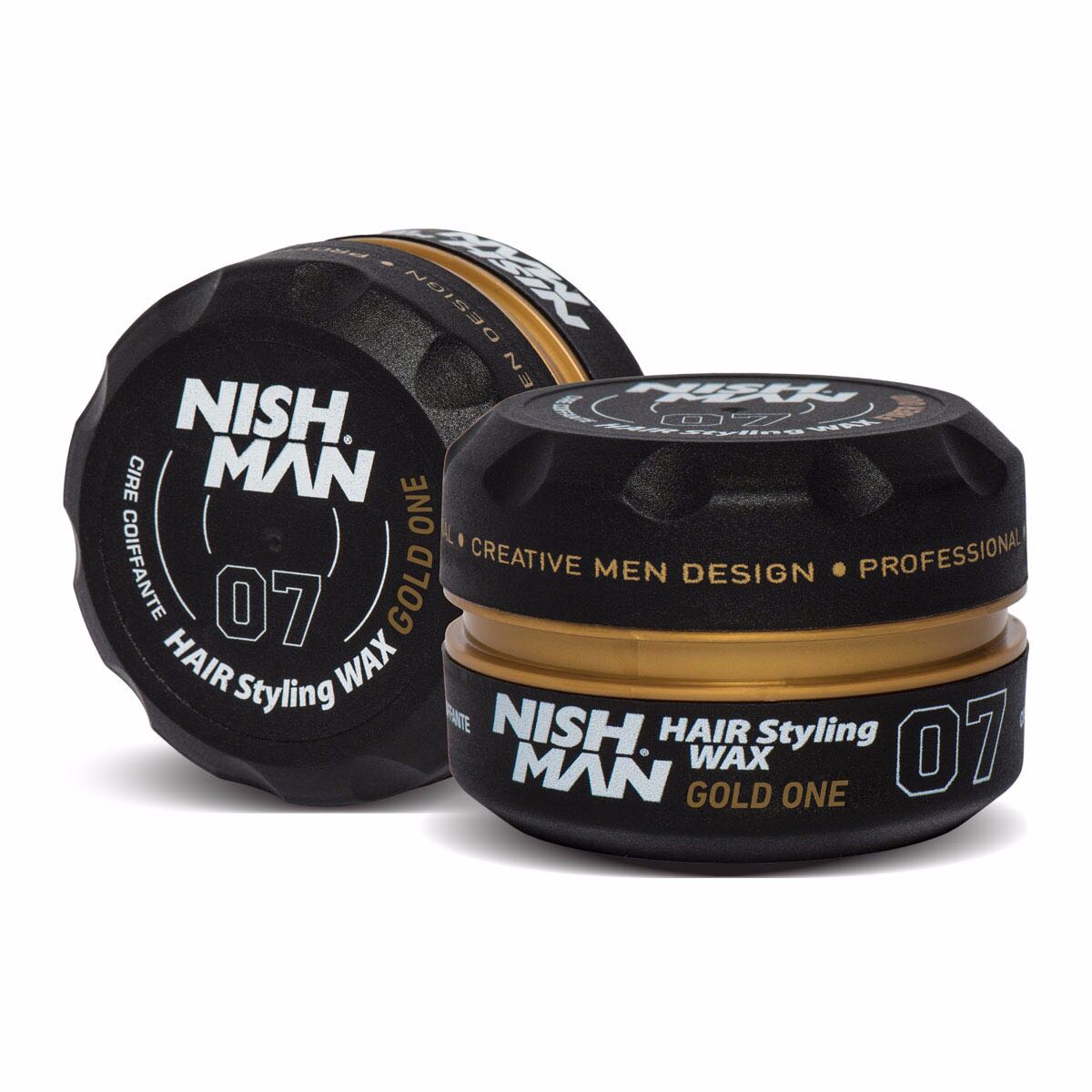 Nishman Hair Styling Wax Gold One 07