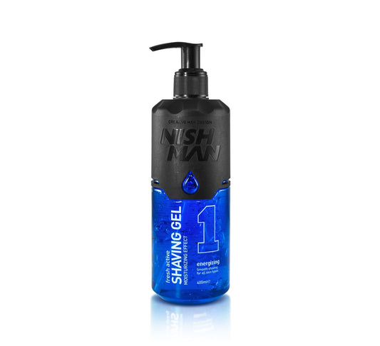 Nishman Fresh Active Shaving Gel Blue