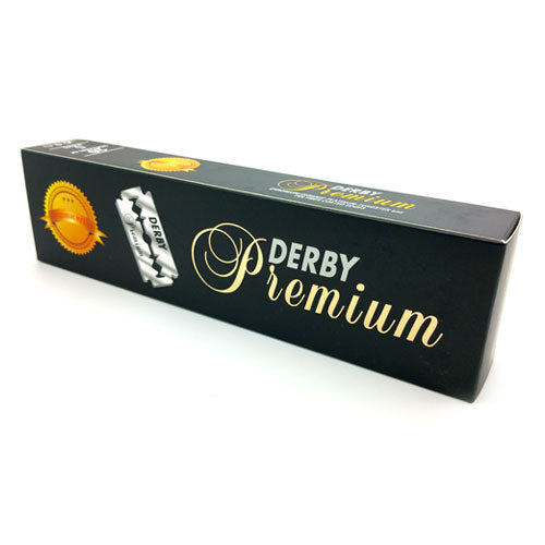 Derby Extra Premium Platinum Swedish Steel Barber Double Edge Razor Blades