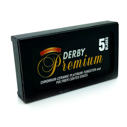 Derby Extra Premium Platinum Swedish Steel Barber Double Edge Razor Blades
