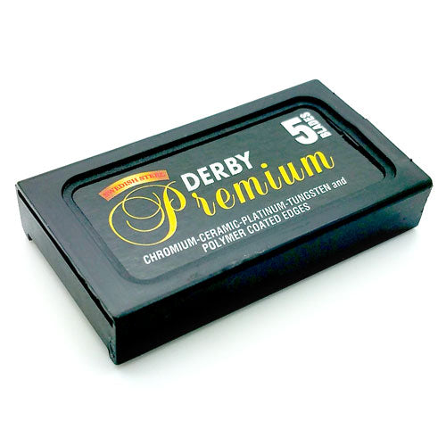 Derby Extra Premium Platinum Swedish Steel Barber Double Edge Razor Blades