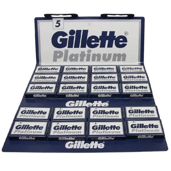 Gillette Platinum Double Edge Razor Blades
